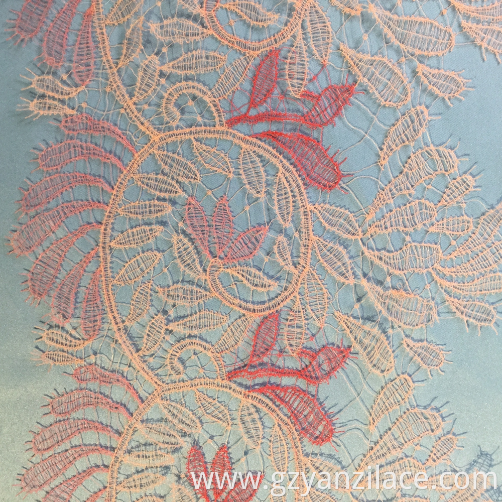 Embroidered Lace Trim